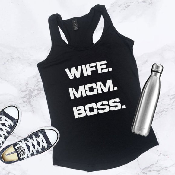 Tops - Tank Top Cami satin trim blue medium 7/8 (1)